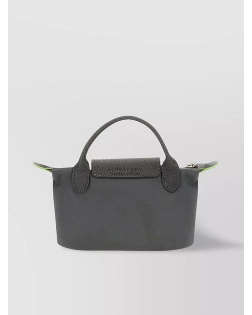 Longchamp Brown Le Pliage Original Clutch Bag