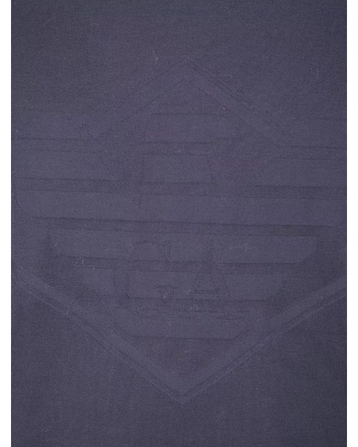 Emporio Armani Blue Short-Sleeve T-Shirt for men