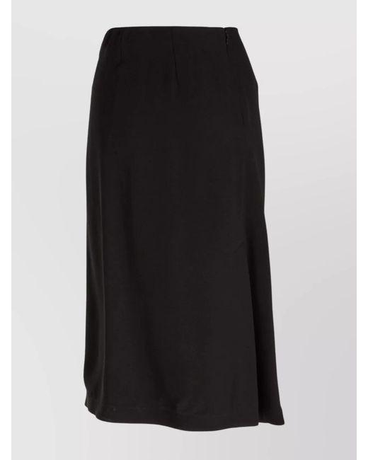 Ferragamo Black Pencil Skirt