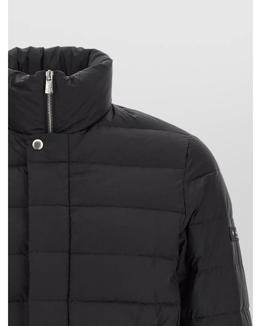 Tatras Black Atene High Collar Padded Down Jacket for men