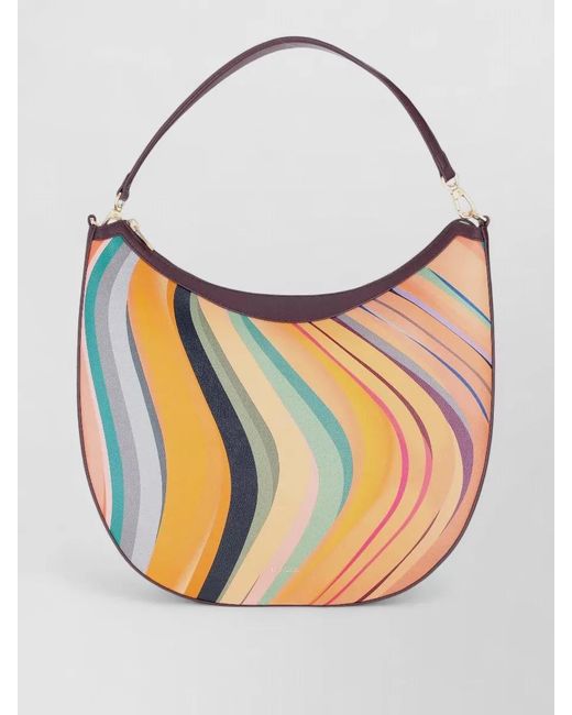 Paul Smith White Leather Shoulder Bag