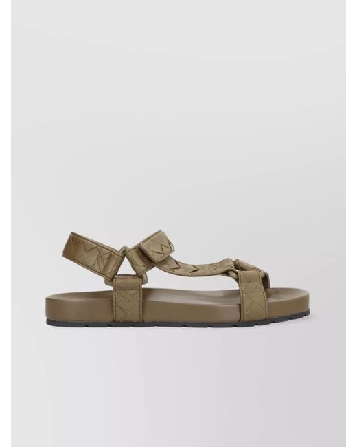 Bottega Veneta Multicolor Leather Sandals for men