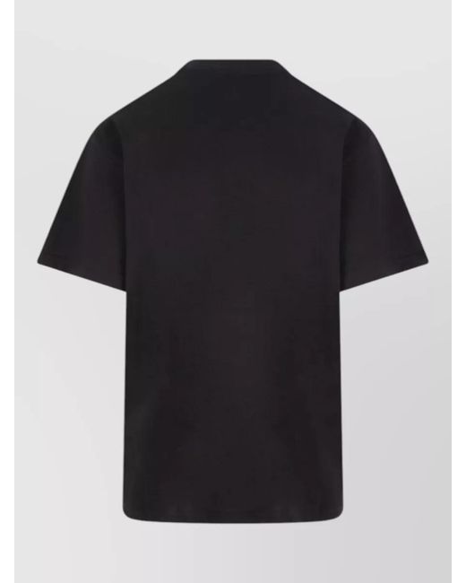Gucci Black Striped Cotton Logo T-Shirt