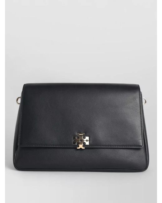 Tory Burch Gray Bag With Adjustable Crossbody Strap