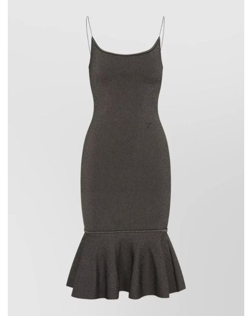 Jacquemus Multicolor Viscose Midi Dress