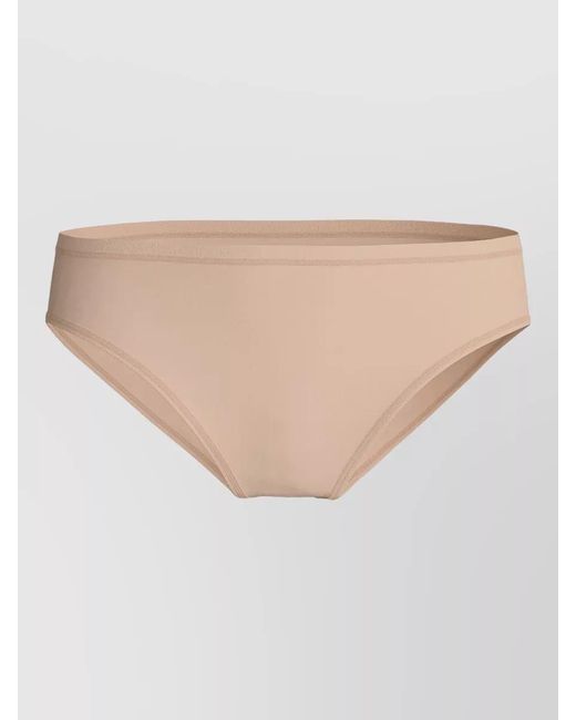 Calida Natural Seamless High Cut Brief Elastic Waistband