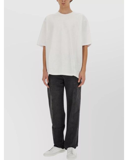 Isabel Marant White Cotton T-Shirt for men