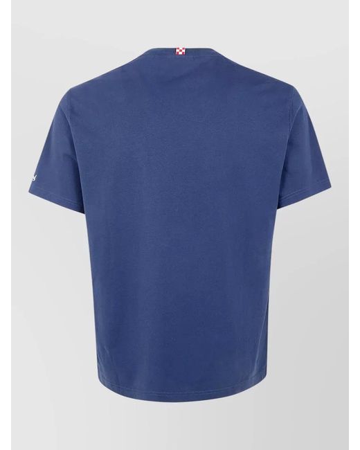 Mc2 Saint Barth Blue Snoopy Portofino Weekend Dive Crew T Shirt for men