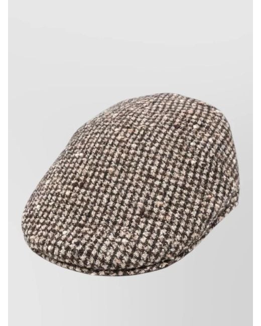 Borsalino Gray Wool Cap