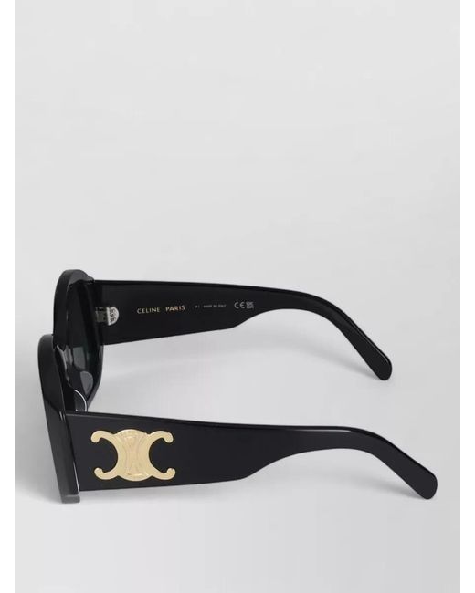 Céline Black Sunglasses Cl40305U Oversized Thick Temples