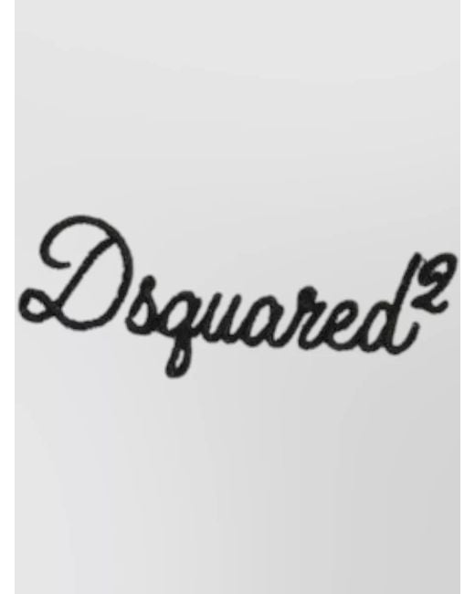 DSquared² White Cotton Tank Top for men