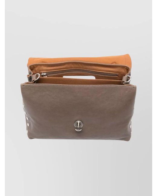 Zanellato Multicolor Leather Mini Top-Handle Bag