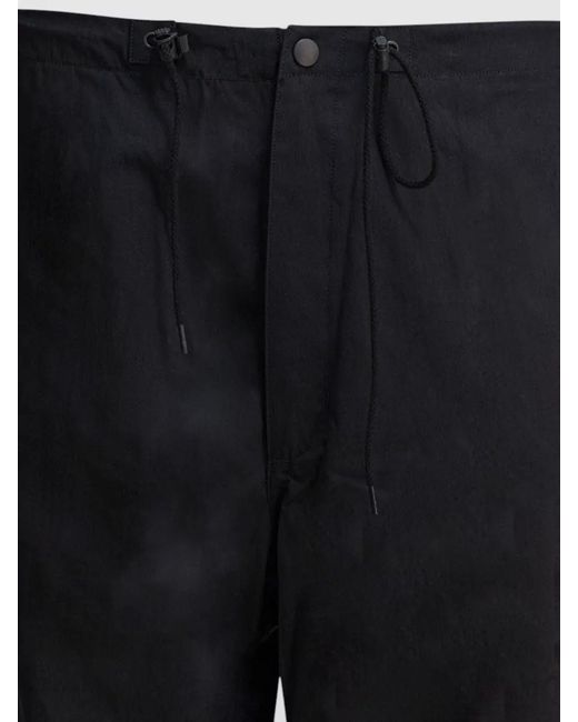 Needles Black Cargo Trousers for men