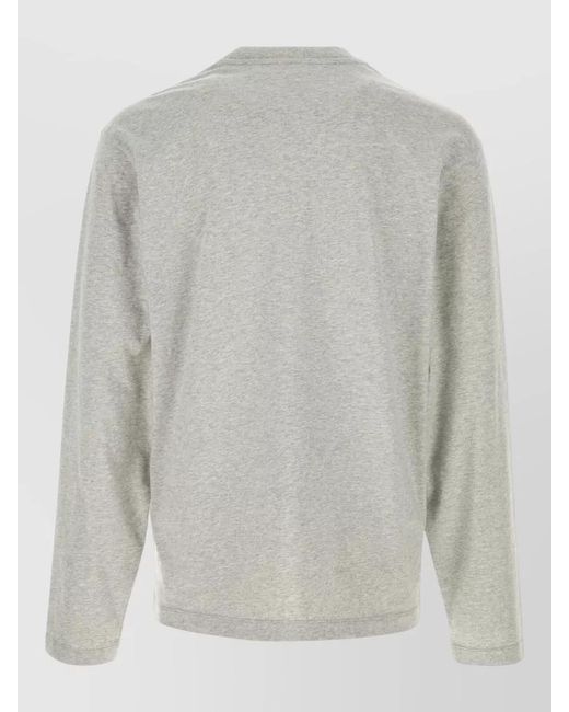 Jil Sander Gray Organic Cotton T Shirt Set for men