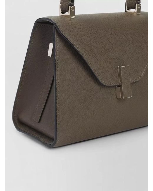 Valextra Multicolor Iside Leather Top Handle Mini Shoulder Bag
