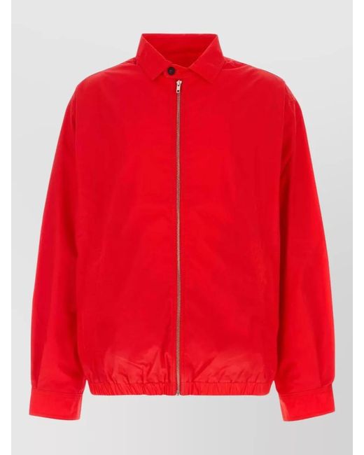 GIMAGUAS Red Cotton Jacket for men