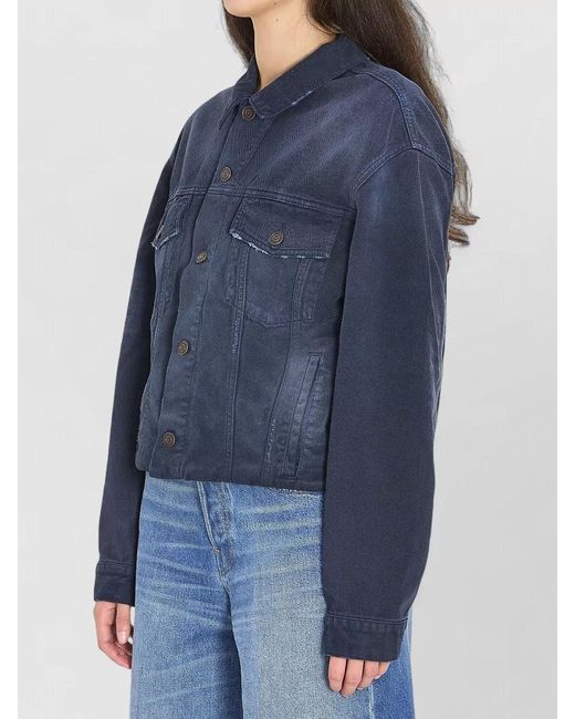 Balenciaga Blue Demin Jacket