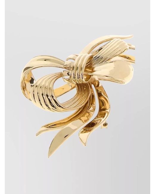 Miu Miu Metallic Metal Brooch