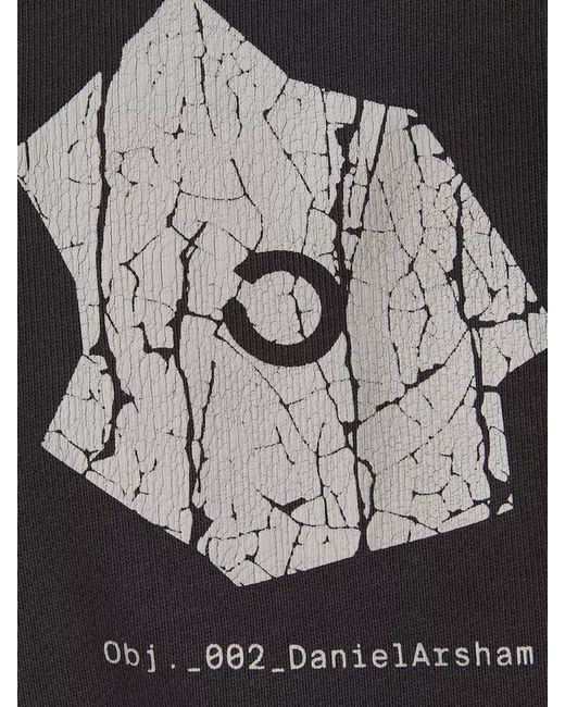 Objects IV Life Black Progress Graphic Hooded Sweatshirt Front Pocket for men