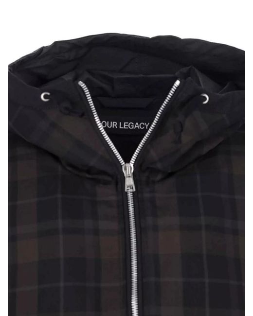 Our Legacy Black Hooded Jacket for men