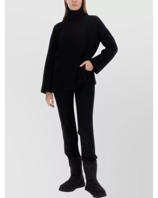 Canada Goose Black Cashmere Turtleneck Jumper