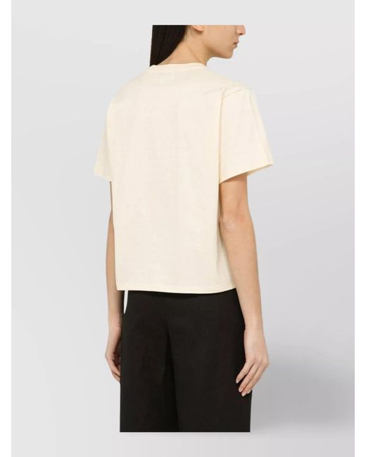 Loulou de Saison White Crew Neck T-Shirt