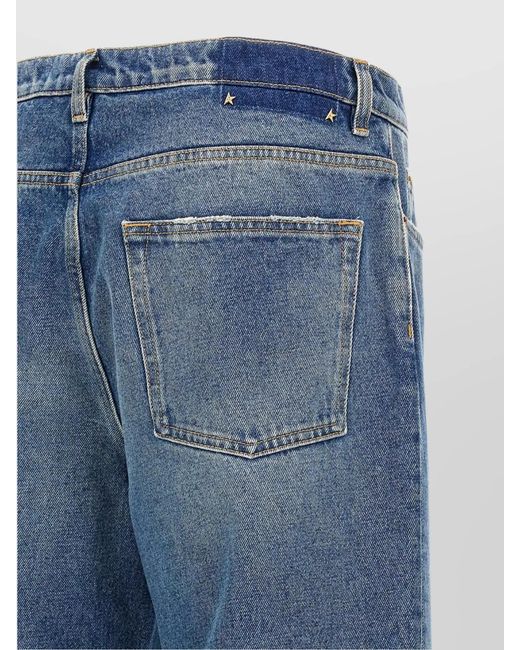 Golden Goose Deluxe Brand Blue Denim Straight-Leg Jeans for men