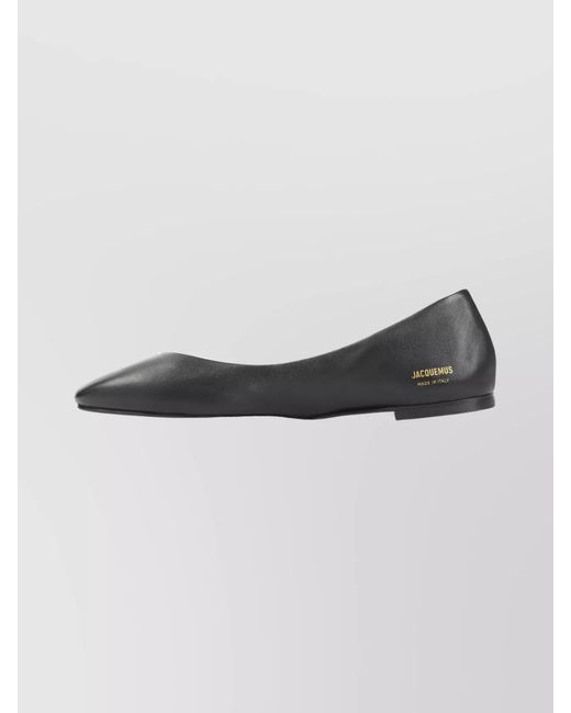 Jacquemus Multicolor Leather Two-Tone Ballerina Flats
