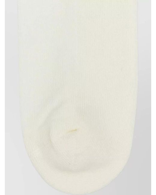 The Attico Natural Cotton Socks