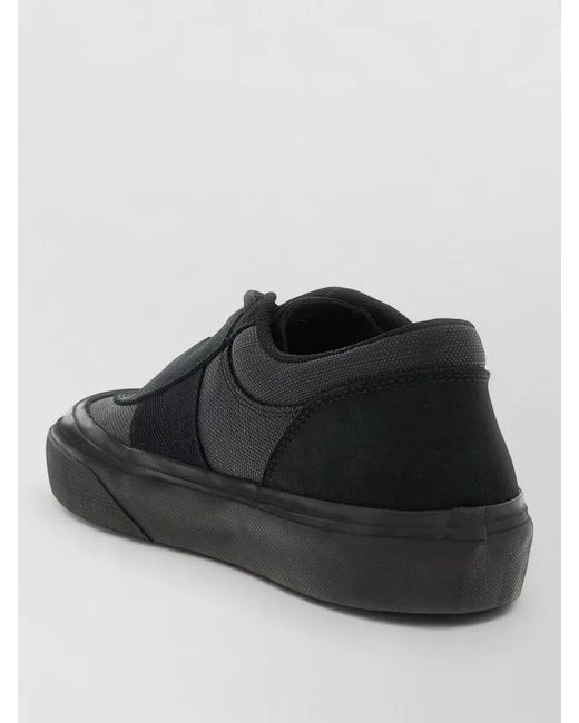 Stone Island Black S100020 Casual Lace Up Suede Sneakers for men