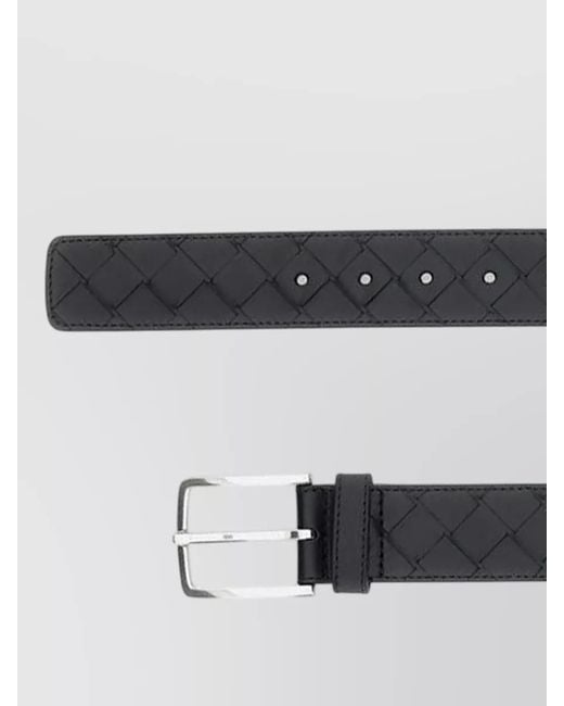 Bottega Veneta Multicolor Leather Intrecciato Belt for men