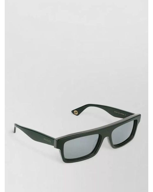 Gucci Gray Sunglasses Gg1616S 003 Rectangular Metal Frame for men