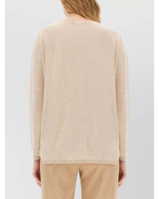 Max Mara Natural Cashmere Oversized Jumper