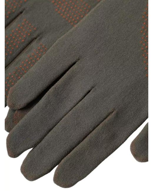 Dolce & Gabbana Green Cotton Wrist Length Gloves