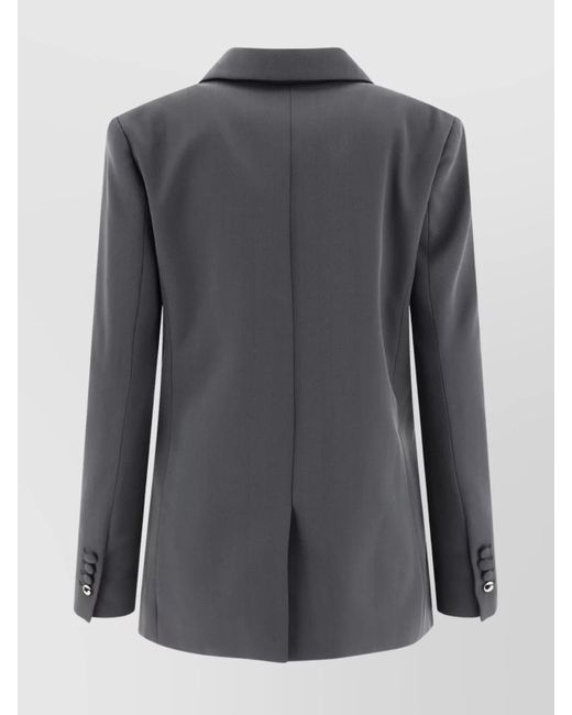 Coperni Black Tailored Jacket With Twisted Cut-Out Detail