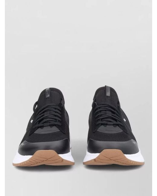 Boss Black Modern Mesh Sneakers Rubber Sole for men