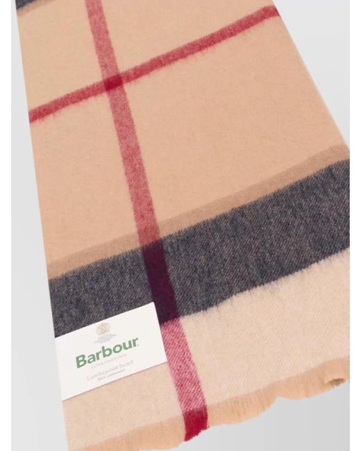 Barbour Multicolor Tartan Lambswool Scarf
