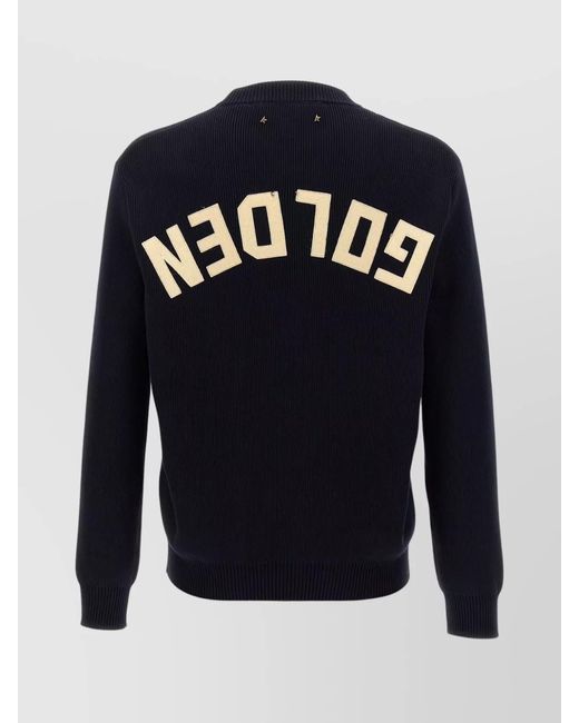 Golden Goose Deluxe Brand Blue Davis Sweater for men