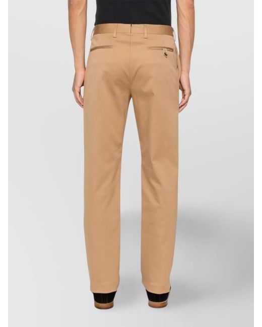 Paul Smith Natural Straight-Leg Trousers for men