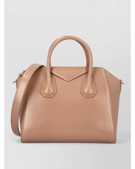 Givenchy Natural Small Leather Tote Bag Hardware