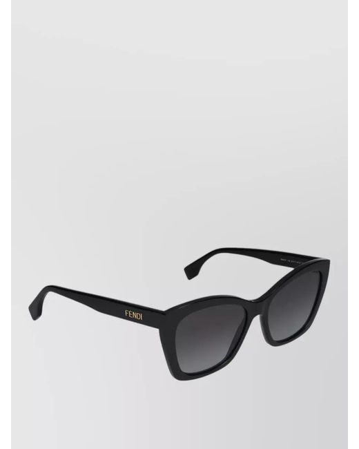 Fendi Black Maison Cat Eye Sunglasses Fe40151I 17
