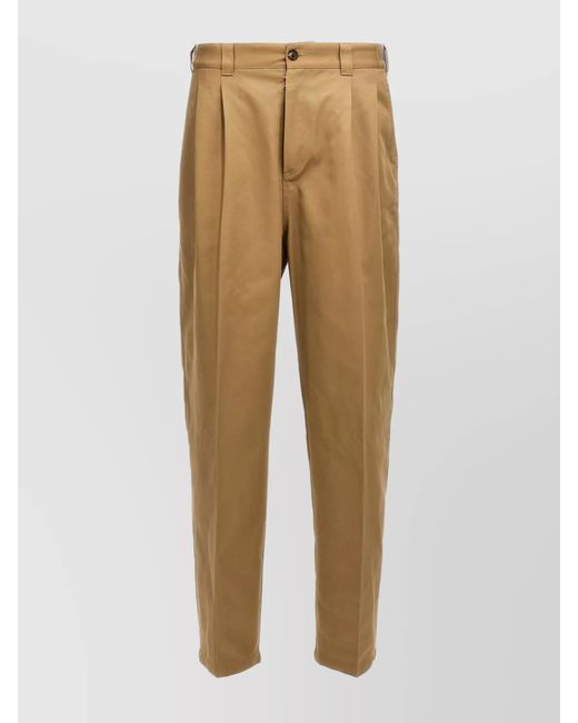 Maison Margiela Natural Regular-Fit Straight-Leg Trousers for men
