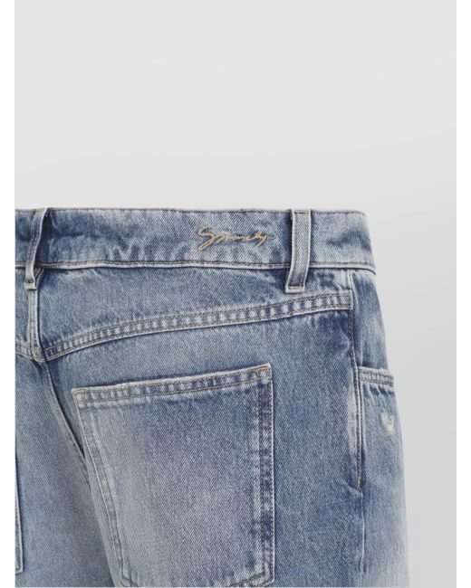 Givenchy Blue Denim Straight-Leg Jeans for men