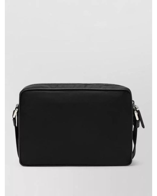Prada Black Nylon Crossbody Bag for men