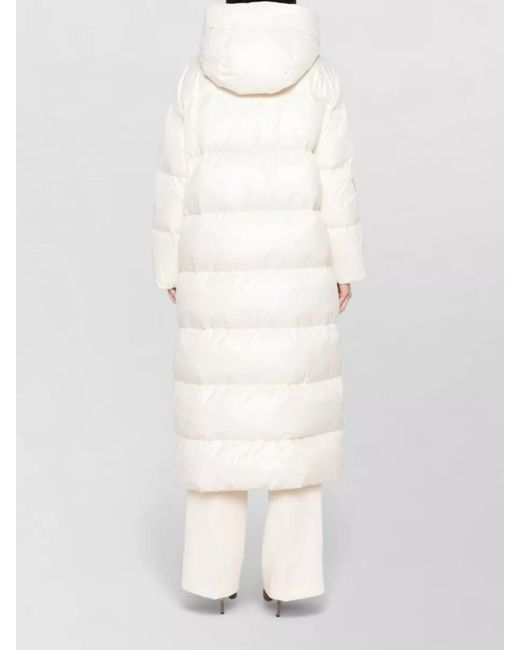 Twinset White Puffer Jacket