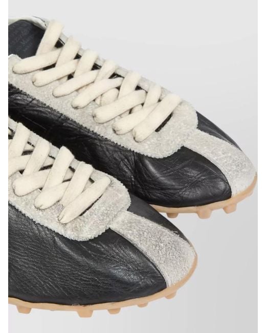 Maison Margiela Multicolor Leather Low-Top Sneakers for men