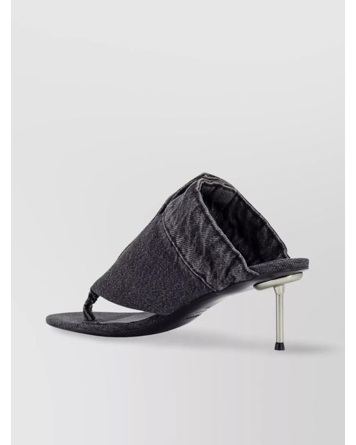 Coperni Multicolor Denim Sandals