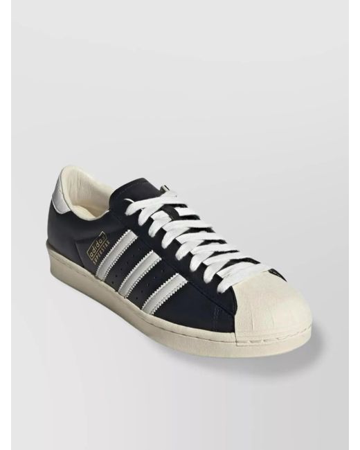 Adidas Multicolor Leather Superstar Vintage Low-Top Sneakers