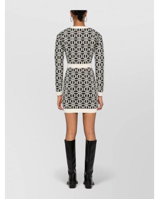 Elisabetta Franchi White Skirt