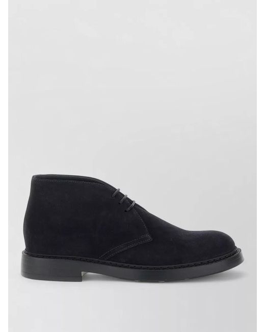Doucal's Blue Chukka Ankle Boots for men